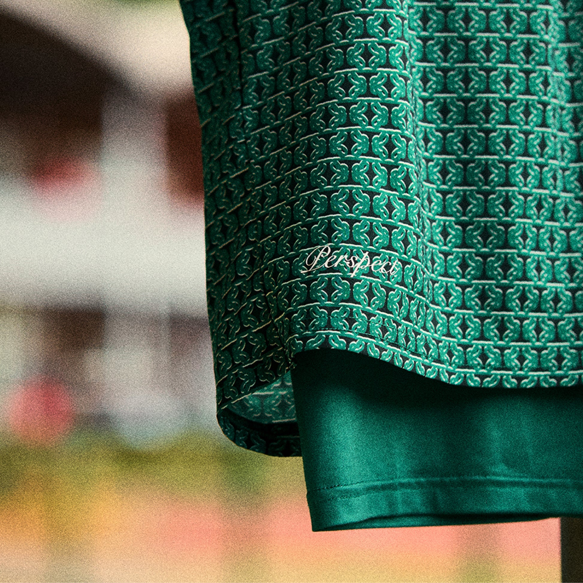 WaferStretch™️ Training Shorts | Emerald Monogram