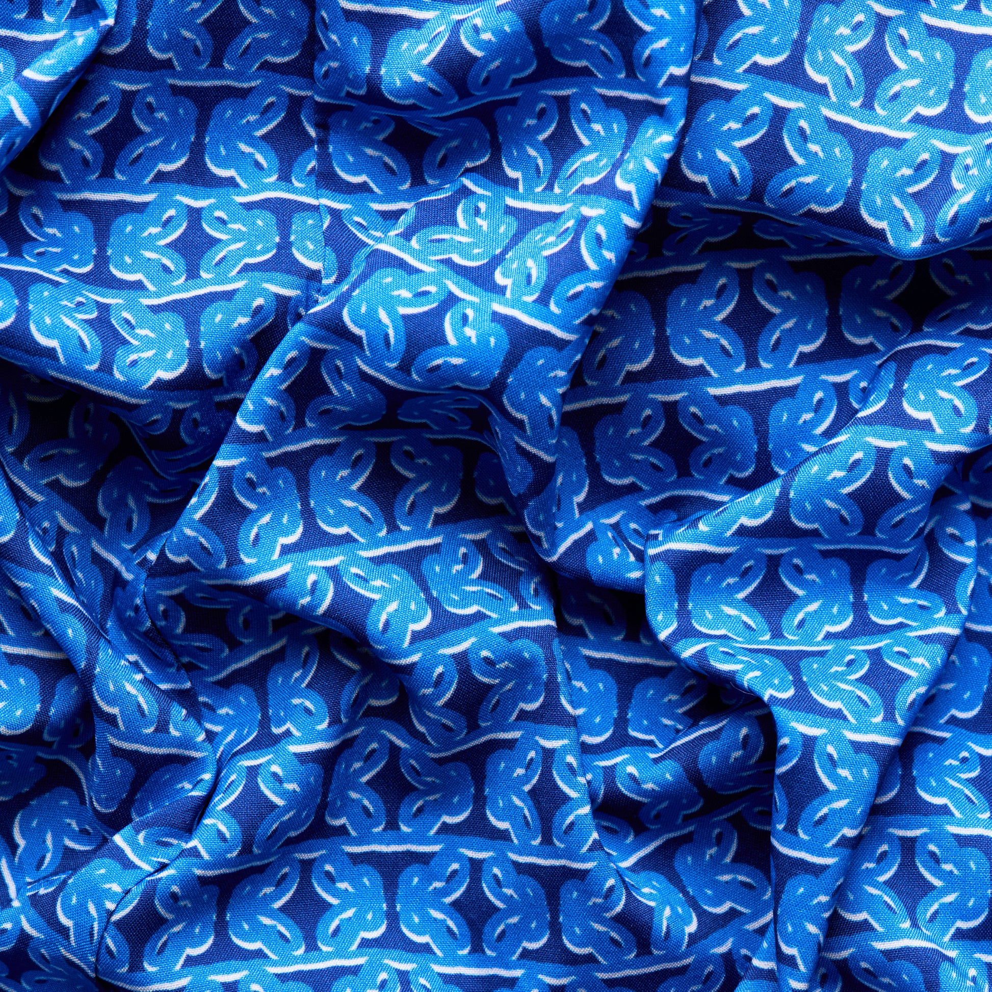 WaferStretch™️ Training Shorts | Sapphire Monogram